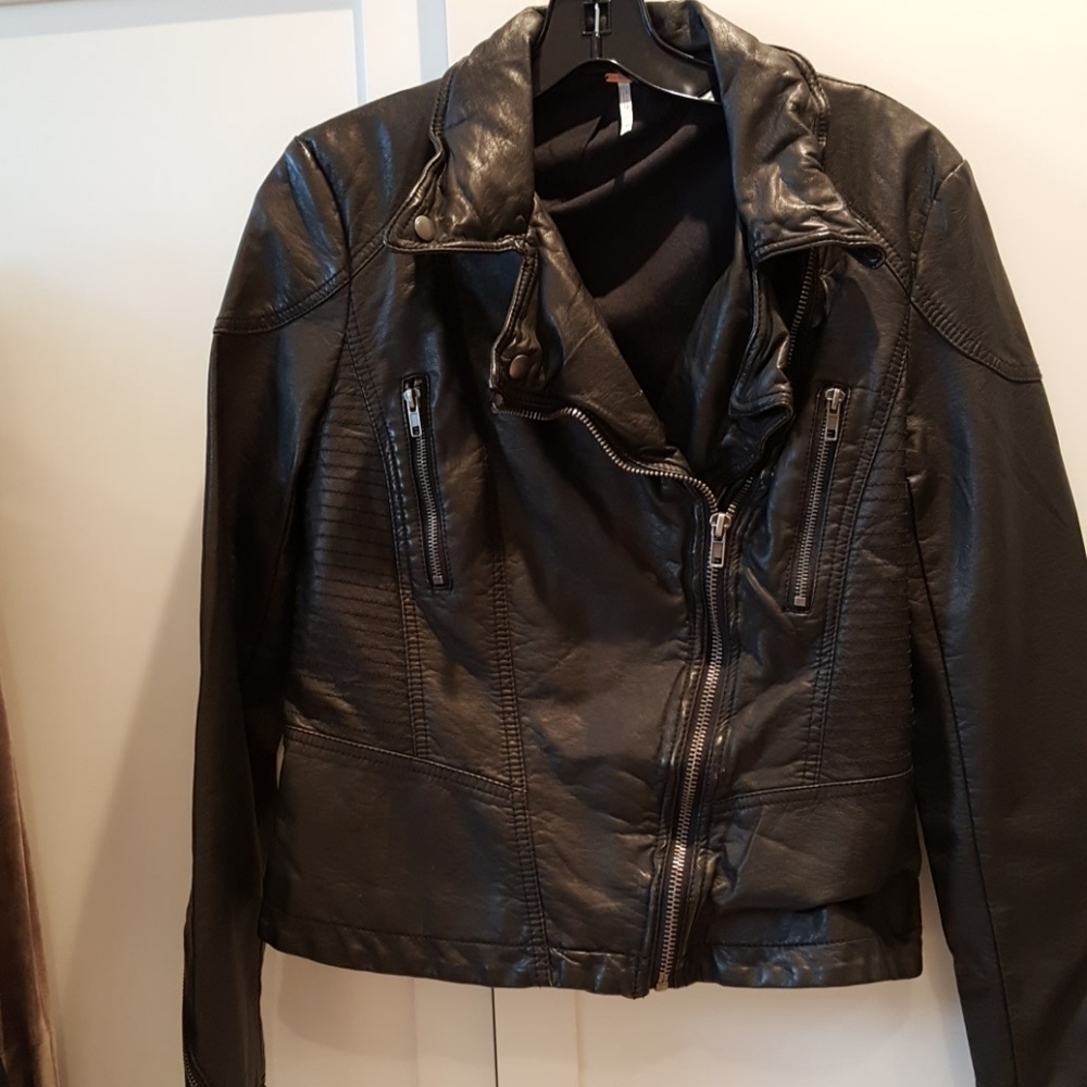 Free People motorcycle jacket